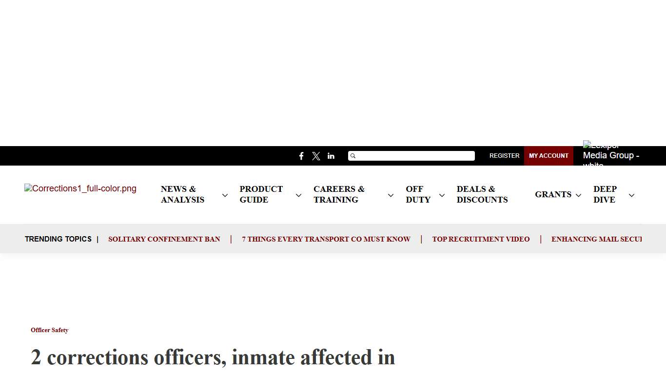 Wallkill prison HAZMAT: Inmate unresponsive, 2 corrections officer ill